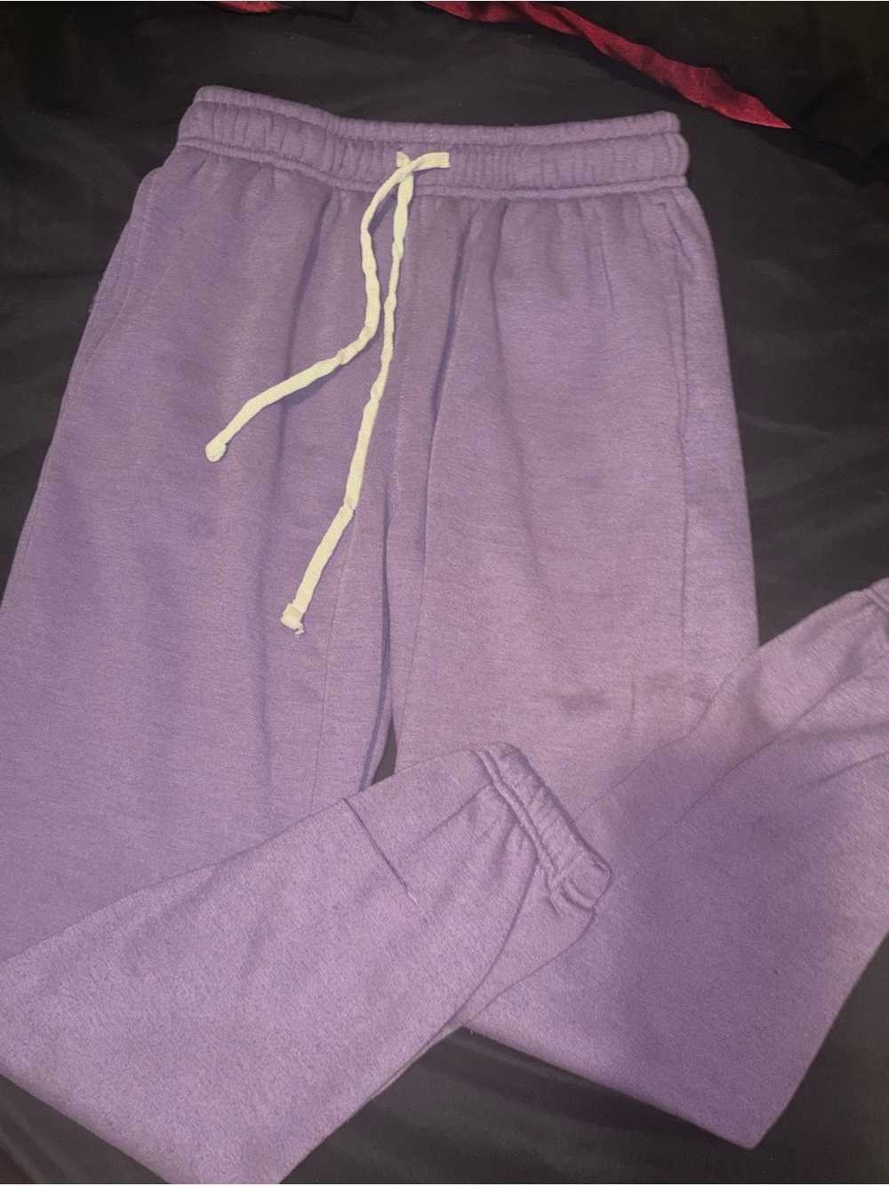Brooklyn Cloth Lavender Drawstring Jogger Pants
